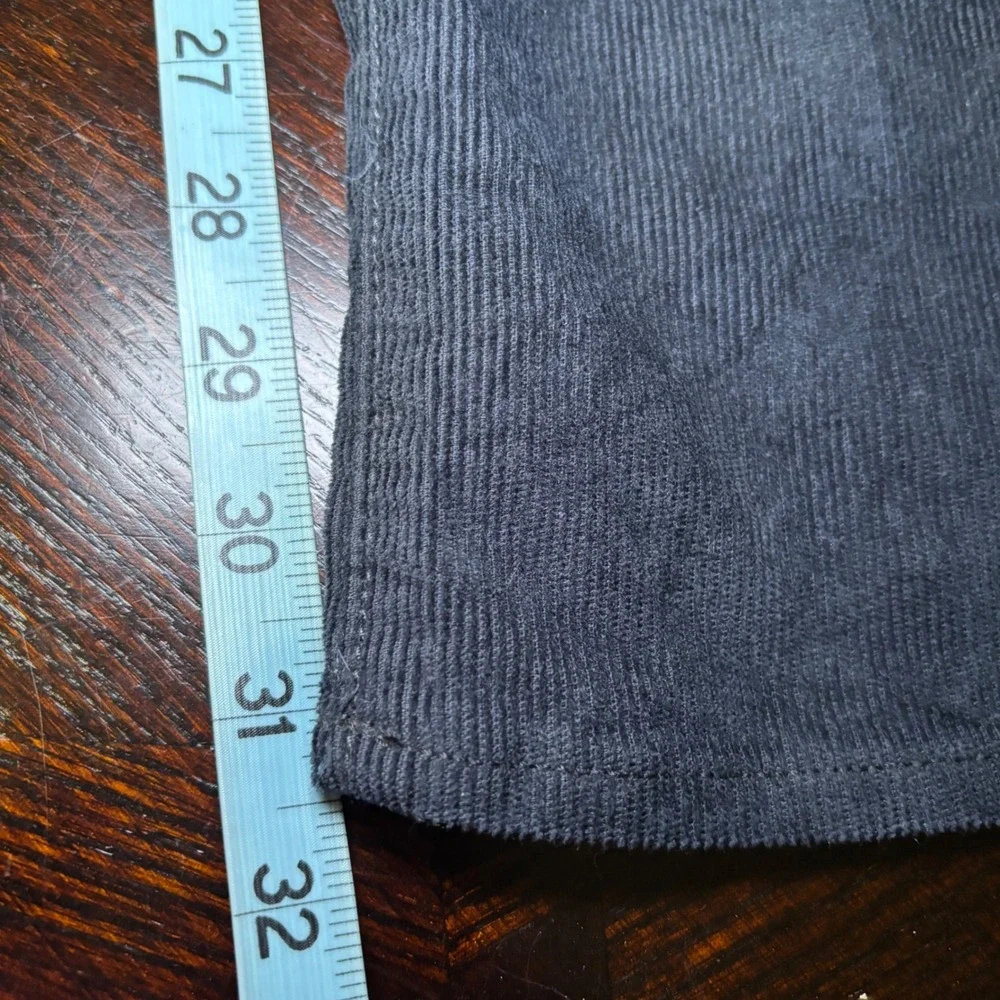 J.Crew 484 Slim Fit Corduroy Pants Mens 34x32 Navy Blue Stretch Preppy Academia